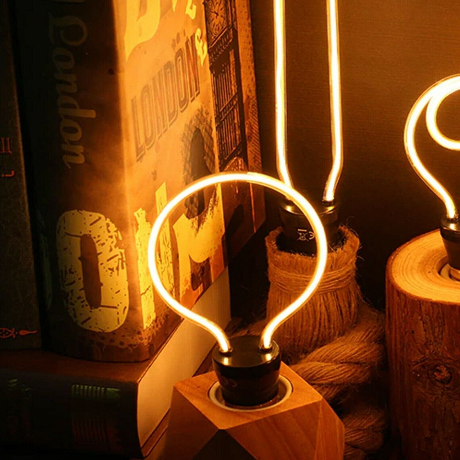 Lampadina LED Edison retrò 4W/8W nuovo stile decorazione stagionale E27 lampadine A+ - Foto 15 di 44