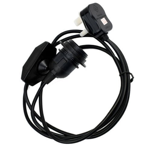 Plug In Pendant Lamp Light Set E27 Fitting Lamp Bulb Socket Cord with Dimmer UK - Picture 13 of 18
