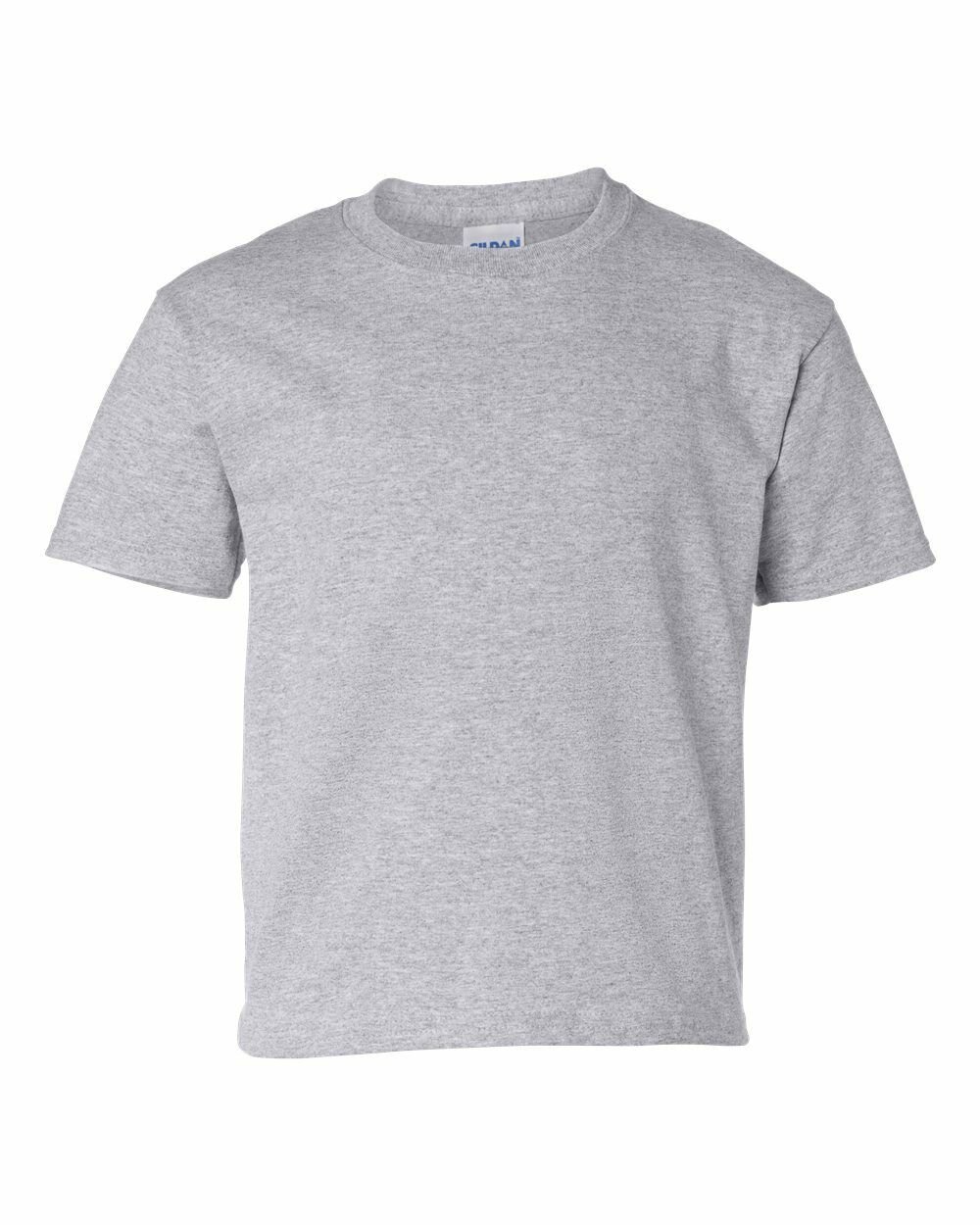 Gildan - Ultra Cotton Youth Blank T-Shirt 100% Cotton Tee - 2000B - Picture 28 of 28