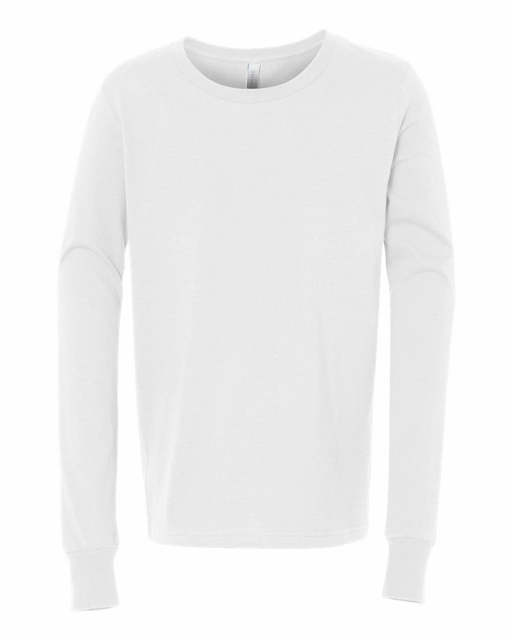 BELLA + CANVAS - Youth Jersey Long Sleeve Tee - 3501Y - Picture 2 of 9