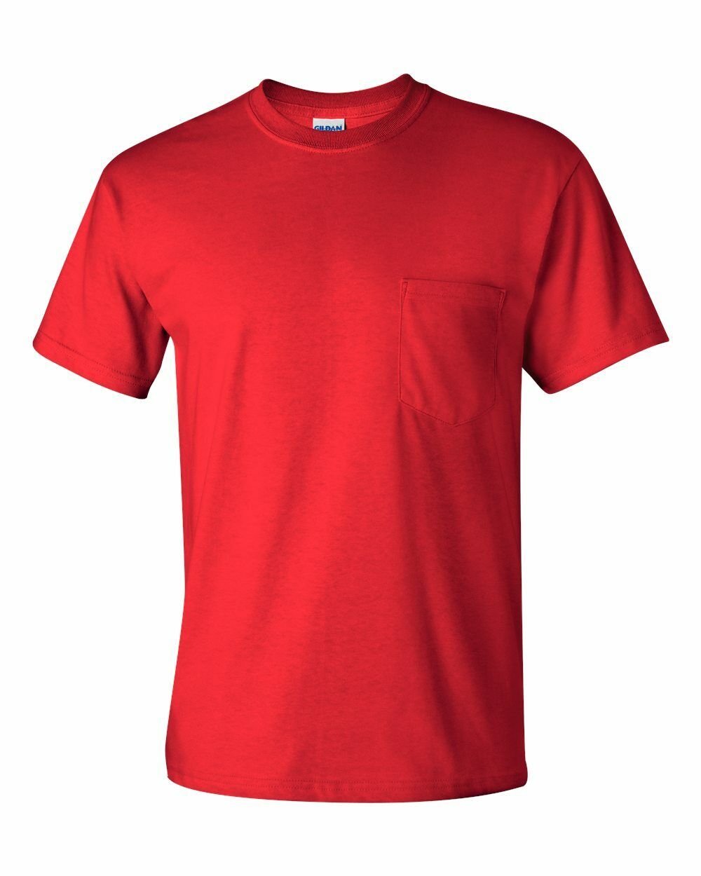 Gildan - Ultra Cotton Pocket Plain T-Shirt Tee - 2300