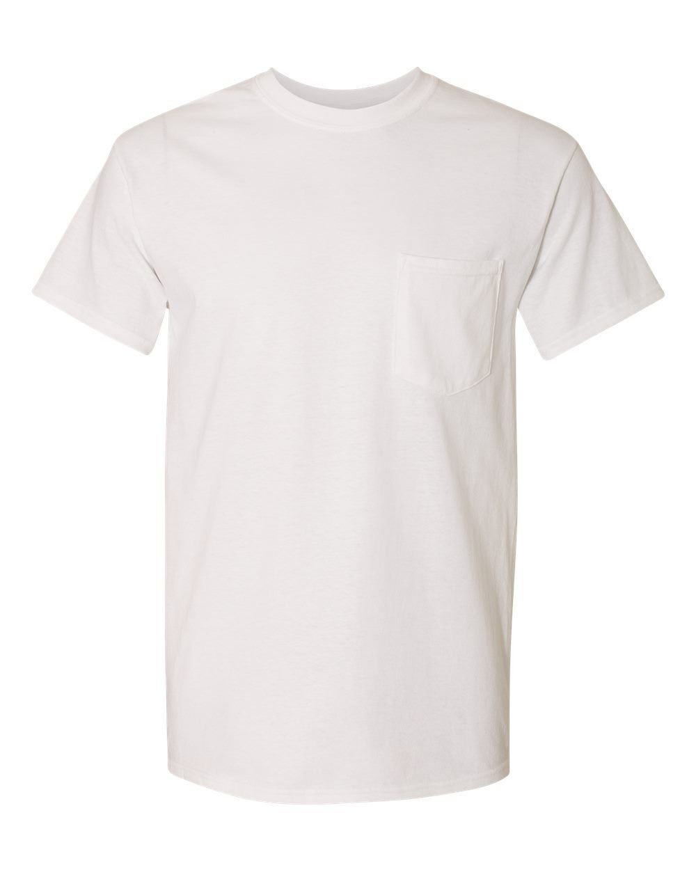 Gildan Mens Pocket T Shirt Heavy Cotton Short Sleeve Blank Tee Top Shirts G530 - Picture 14 of 14