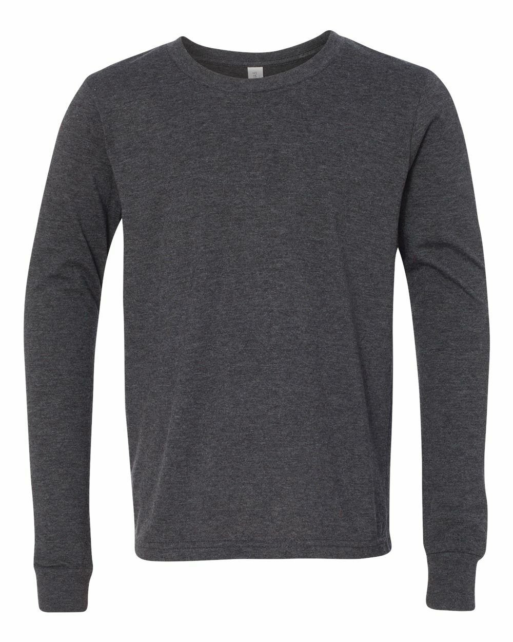 BELLA + CANVAS - Youth Jersey Long Sleeve Tee - 3501Y - Picture 5 of 9