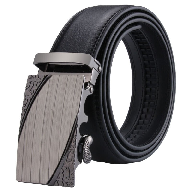 ベルト JILLSTUART Black automatic black nickel belt Ashe Belt | Women's Dress Belt | Genuine Black Leather