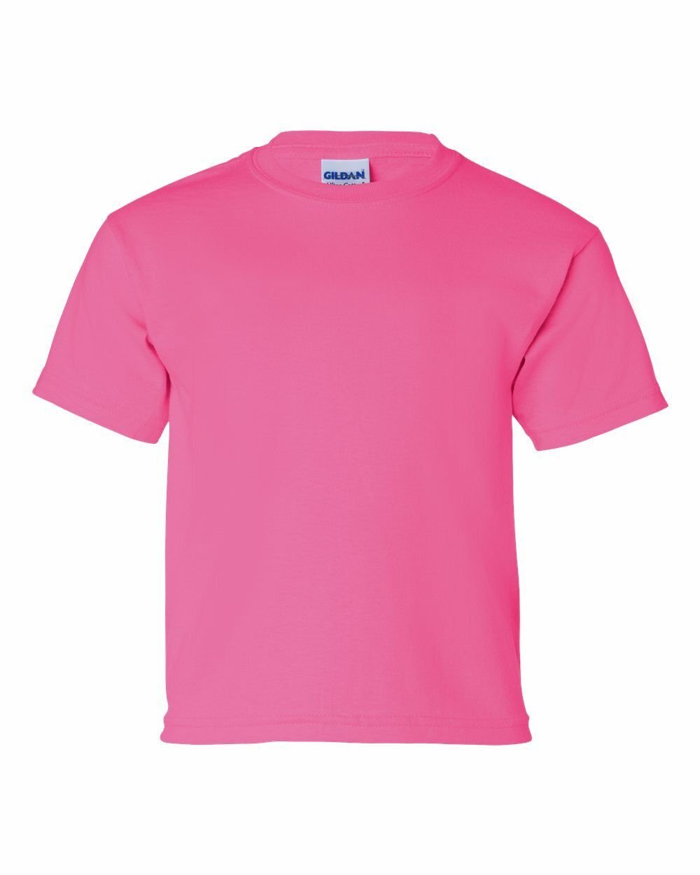 Gildan - Ultra Cotton Youth Blank T-Shirt 100% Cotton Tee - 2000B - Picture 12 of 28