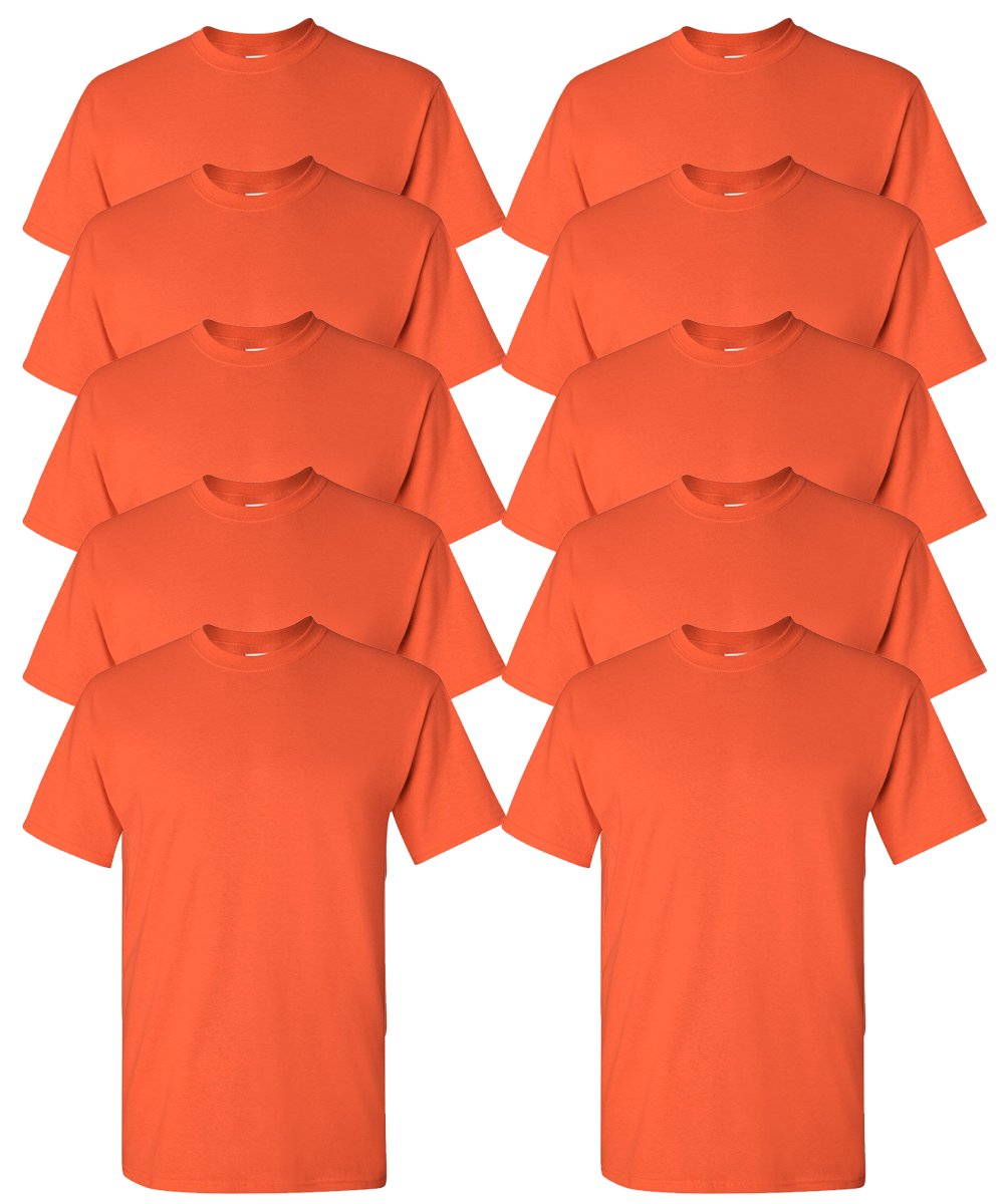 Gildan Erwachsene T-Shirts 10er-Pack DryBlend 50/50 Baumwolle/Polyester S-3XL G800 - Bild 14 von 18