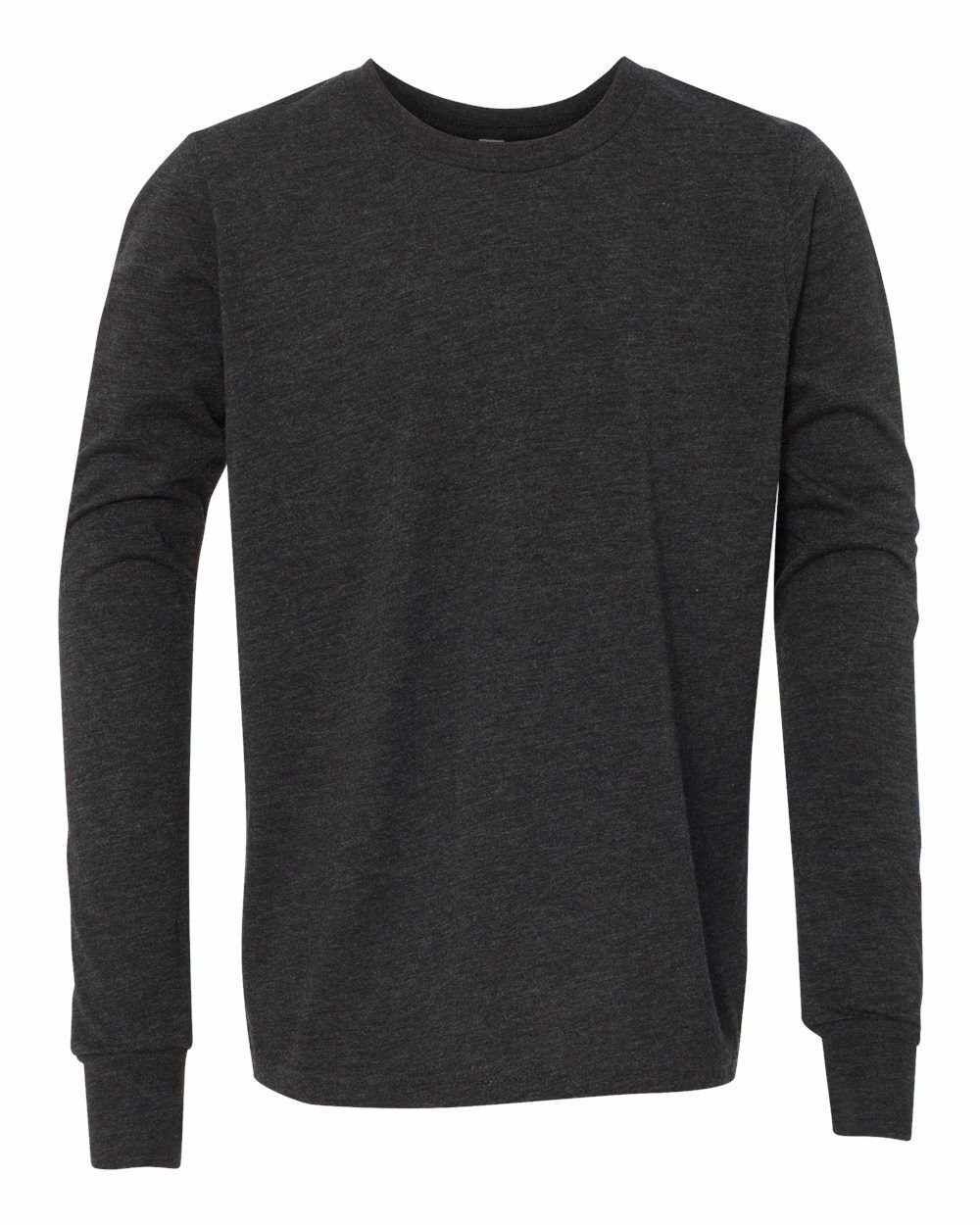 BELLA + CANVAS - Youth Jersey Long Sleeve Tee - 3501Y - Picture 4 of 9