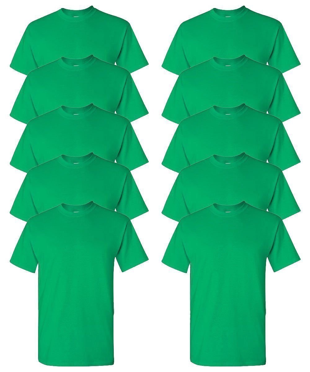Gildan Youth T-Shirts 10-Pack Crew Heavyweight 5.3oz 100% Preshrunk Cotton G500B - Picture 15 of 30