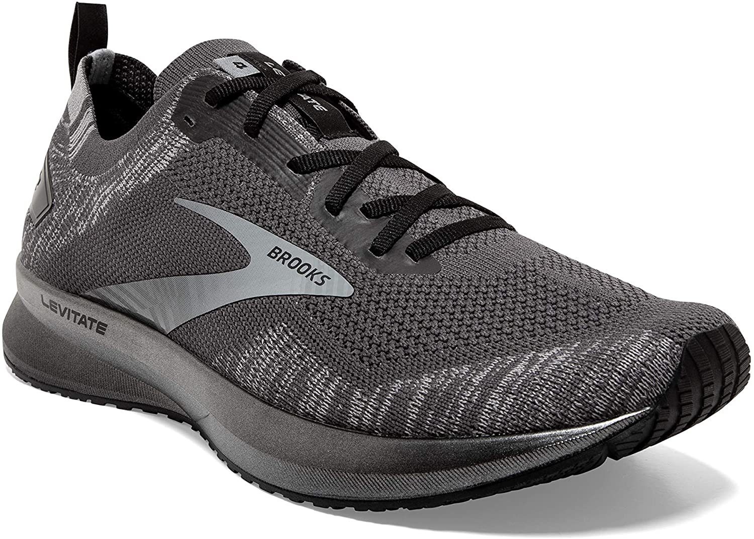 Brooks Mens Levitate 4 Energize Grey/Oyster/Blue Size 9.5 (110345-1D ...