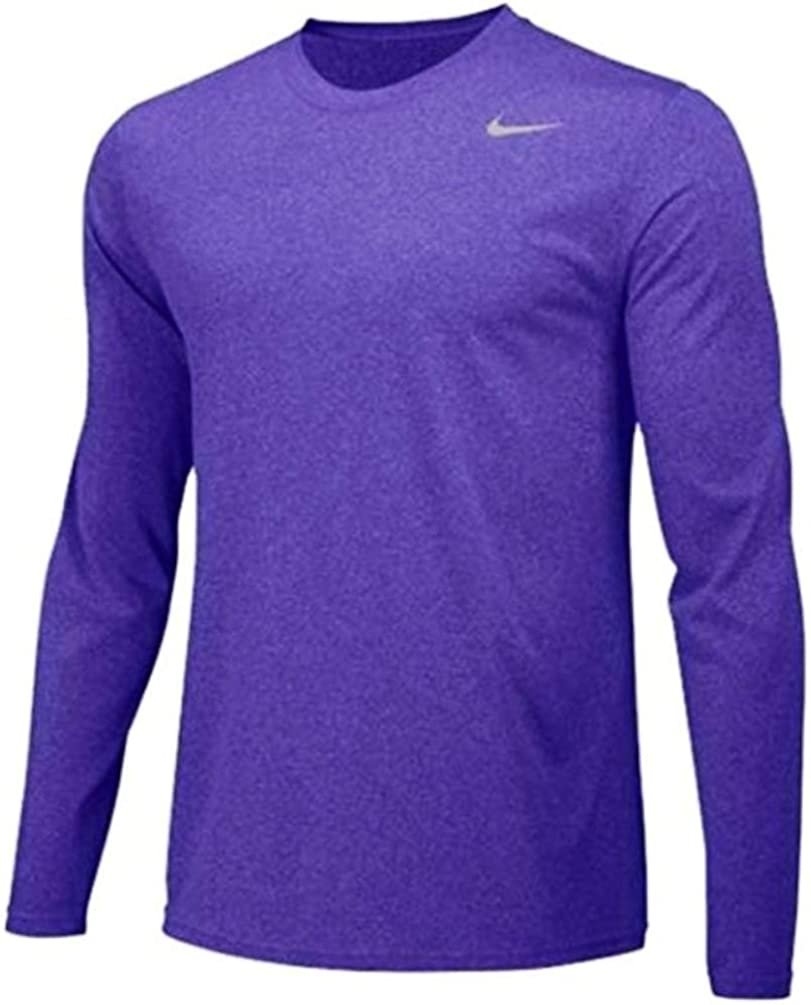  Reel Legends Mens Performance Striped Crew Neck Long Sleeve  Shirt Small Peach : Clothing, Shoes & Jewelry