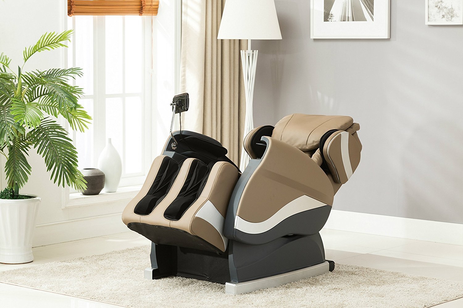 Relaxing Massage Chair Recliner Zero Gravity Reclining ...