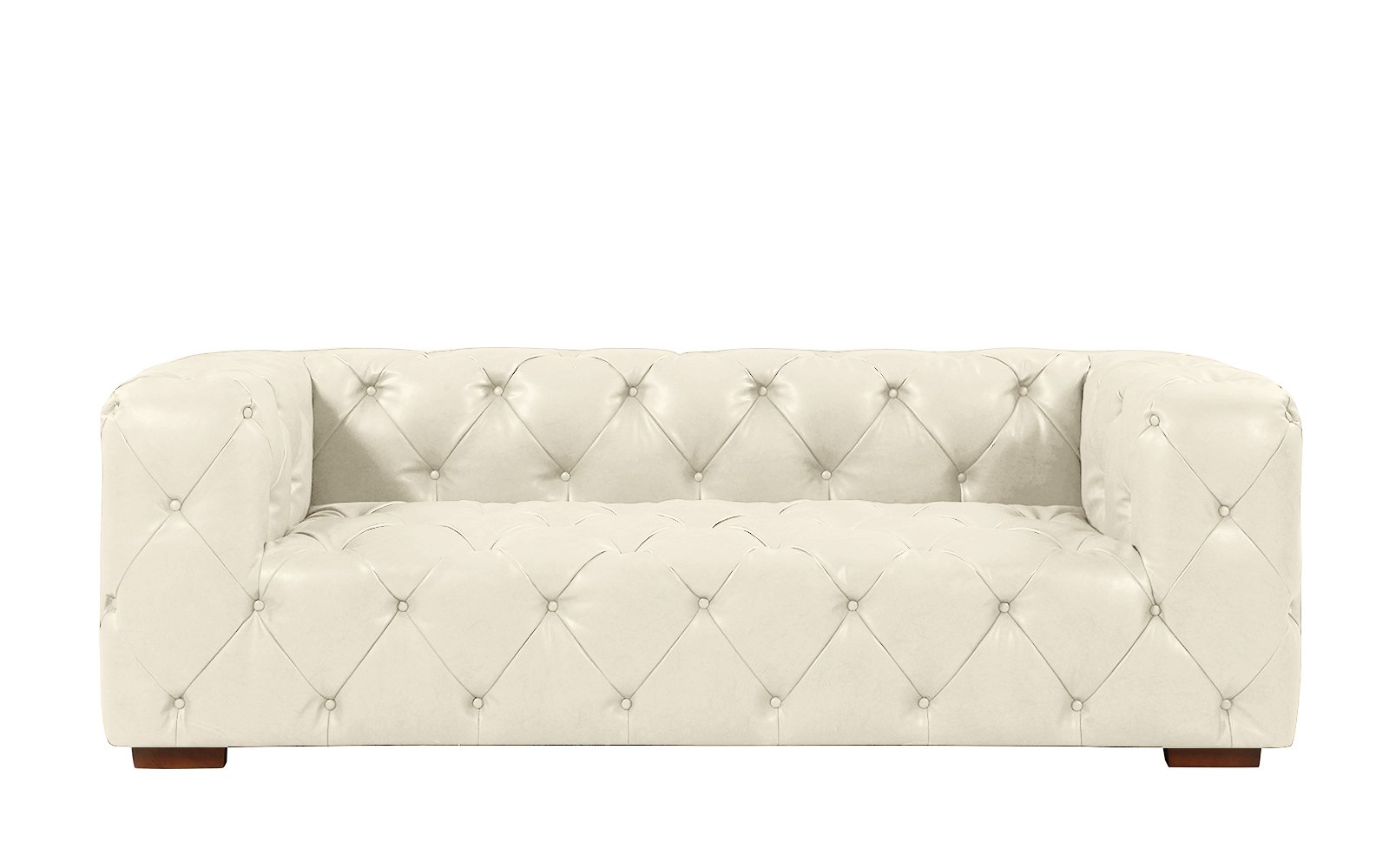 Large Tufted Italian Leather Chesterfield Sofa Classic Living Room Large Tufted Real Leather Chesterfield Sofa Classic Living Room Couch White