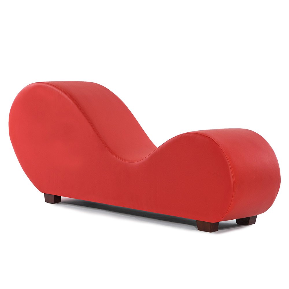 Modern Red Bonded Leather Yoga Chair Stretching Relaxation ...