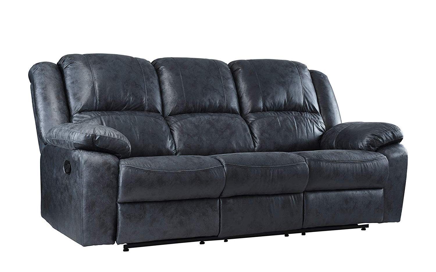 73 inch leather sofa