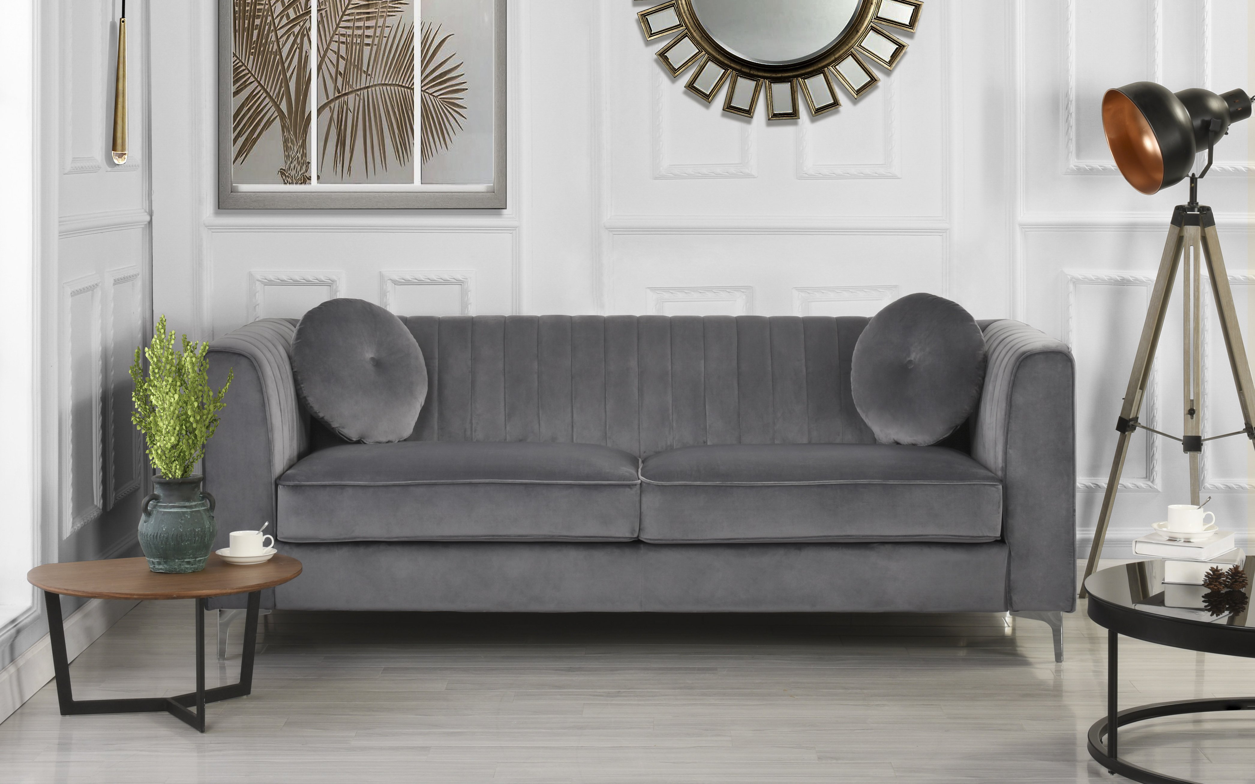 Luxury Velvet Sofas For Upscale Living Rooms