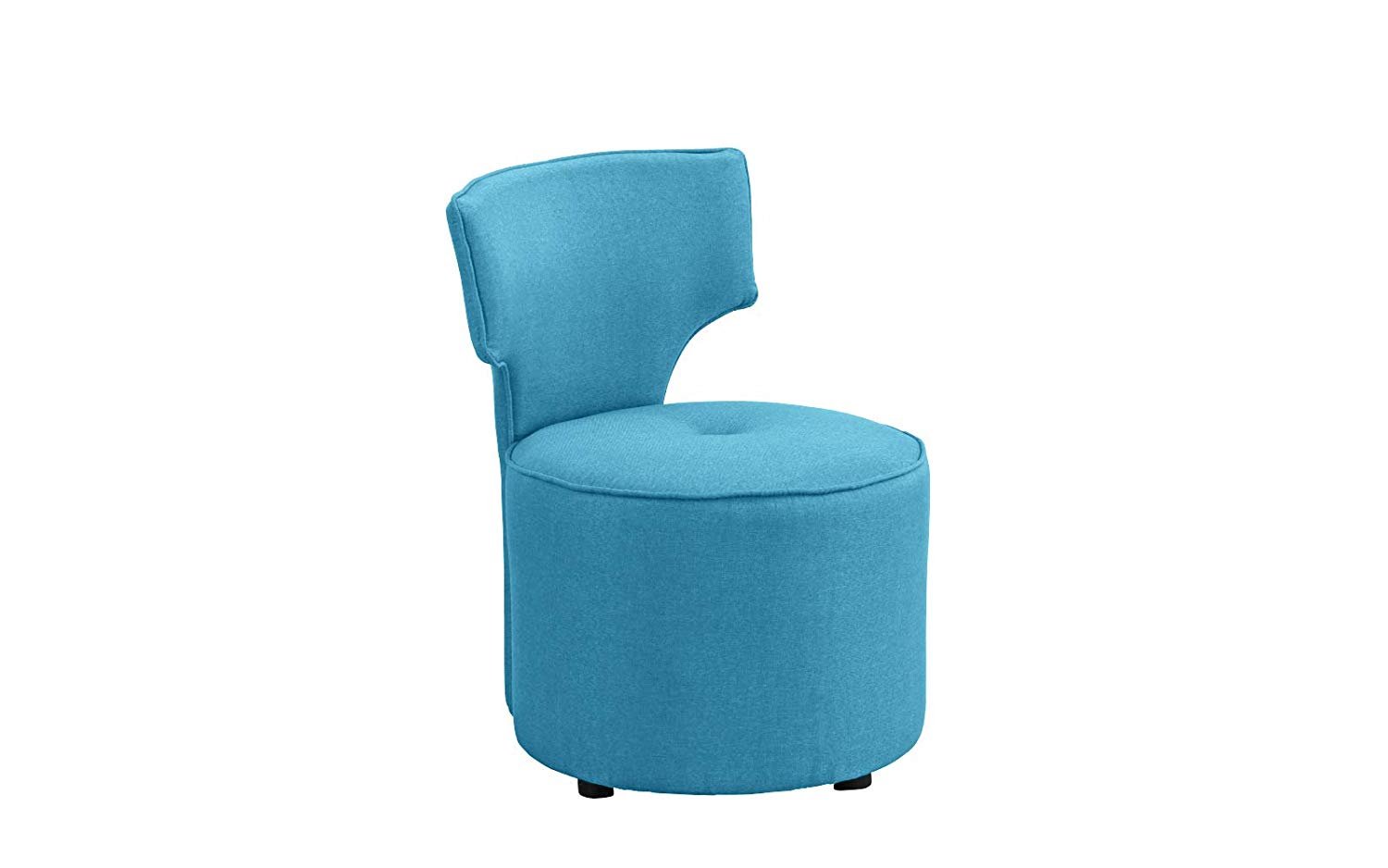 Details About Modern Contemporary Retro Inspired Chair 19 6 Upholstered Accent Sky Blue