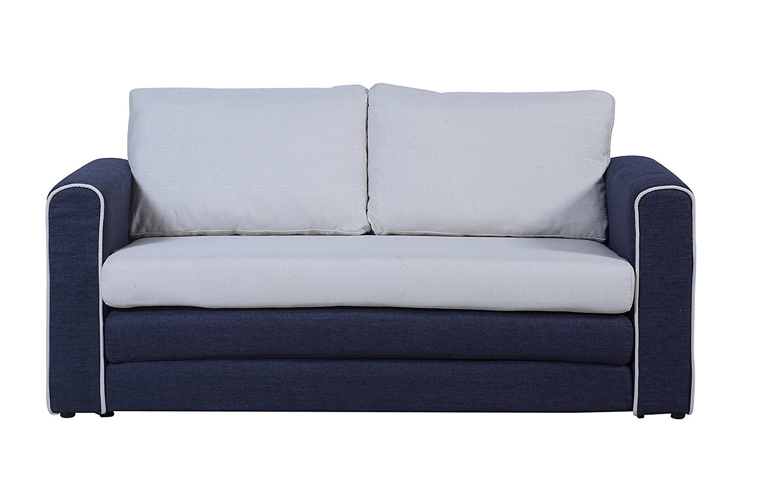 modern 2 tone modular convertible sofa bed