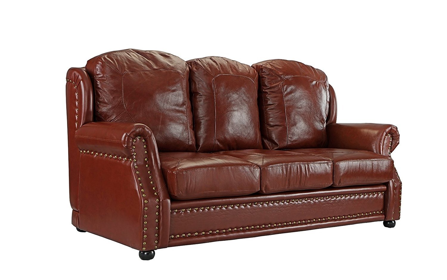 leather sofa 3 seater living room couch