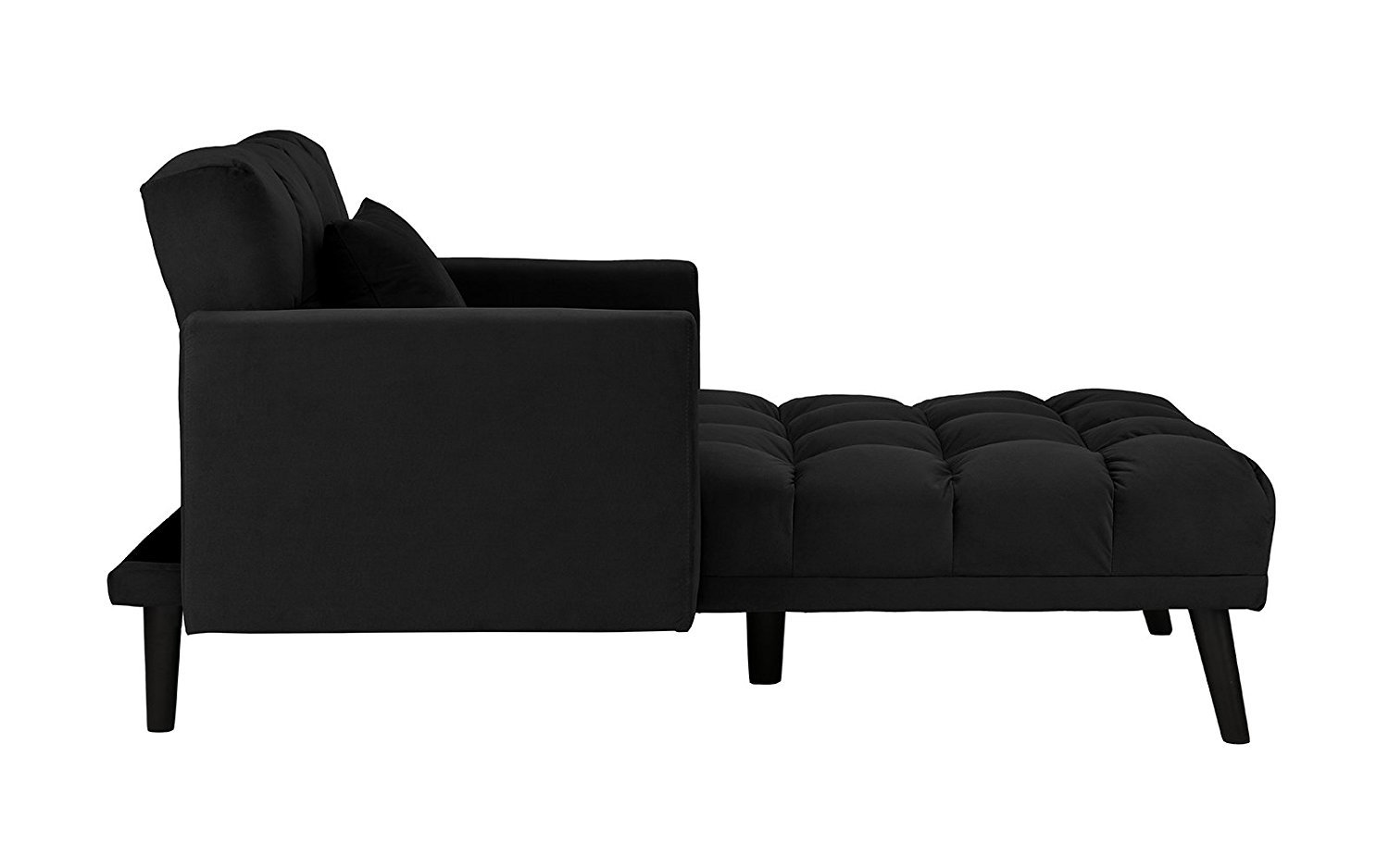 Classic Modern Velvet Recliner Sleeper Chaise Lounge Chair W Nailheads My Xxx Hot Girl 3225