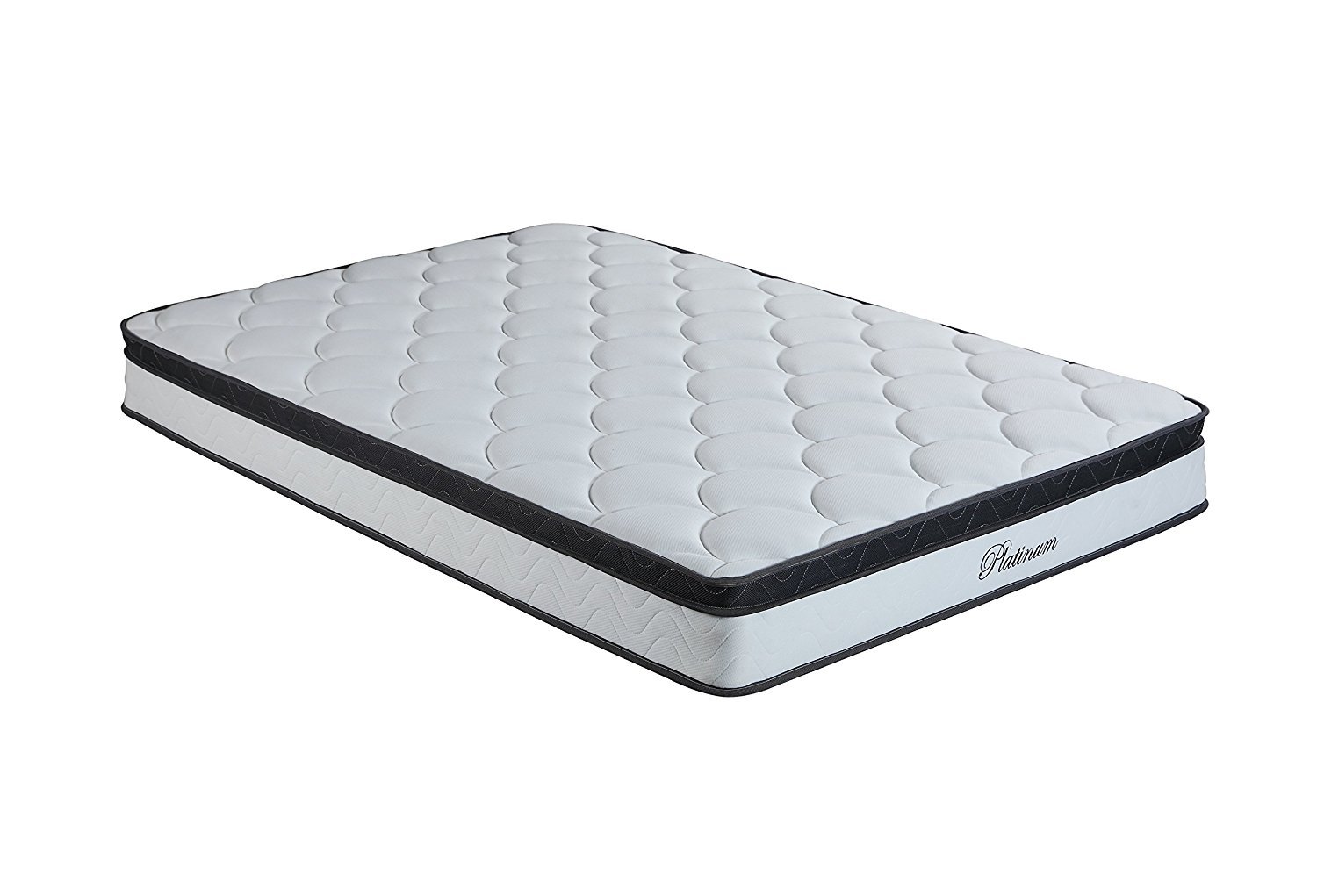 hybrid pillow top gel infused memory foam mattress