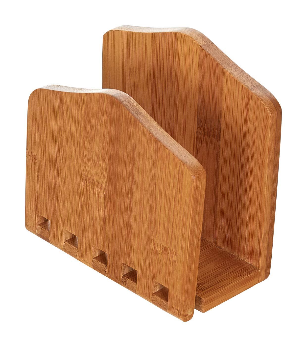 Home Intuition Bamboo Adjustable Napkin Holder 707018085073 eBay