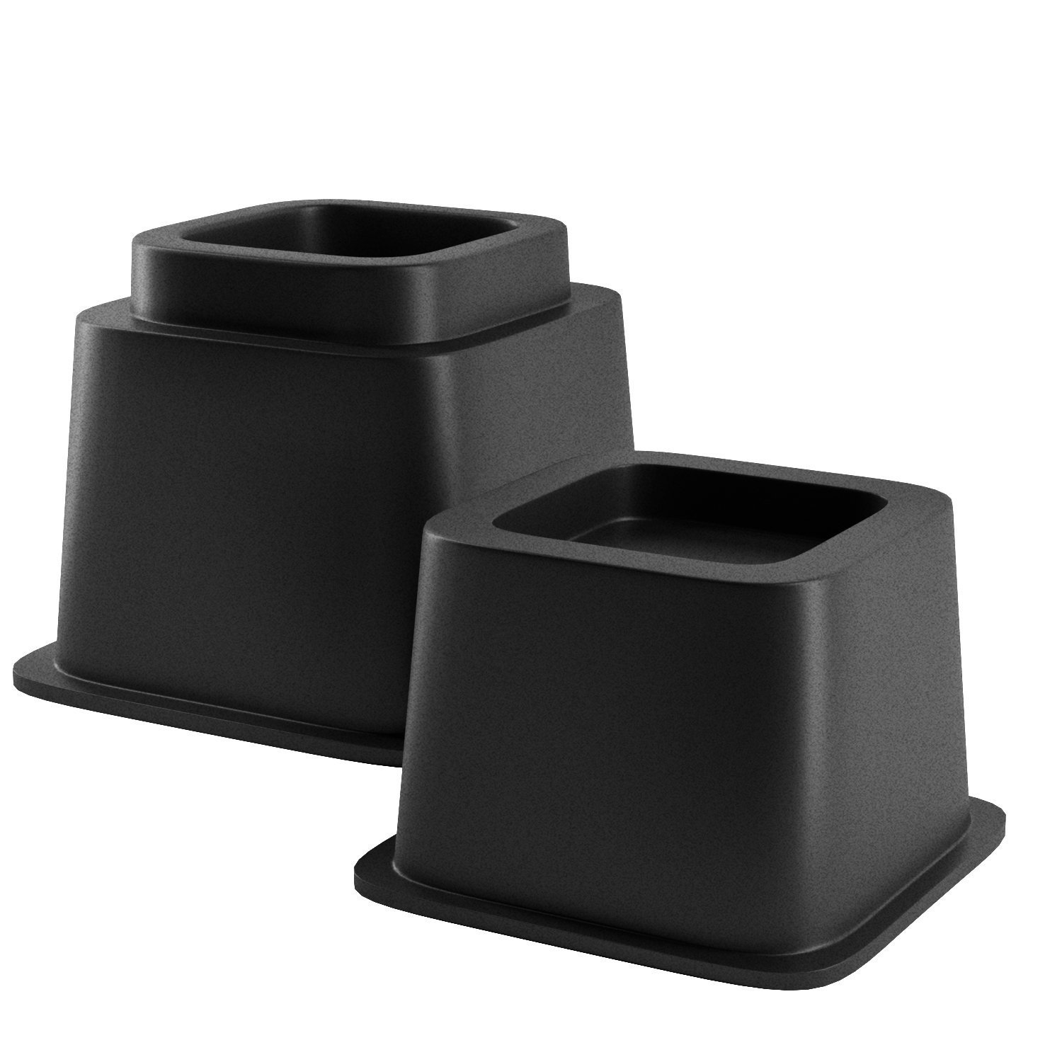 Home Intuition Adjustable Bed Frame and Furniture Risers 8 5 3 Inches