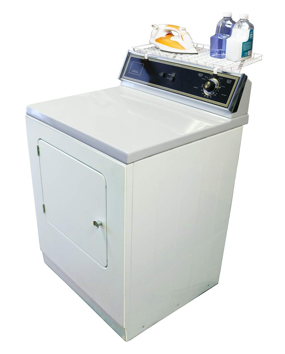 Home Basics Over The Washer and Dryer Laundry Storage Supplies Shelf, White eBay