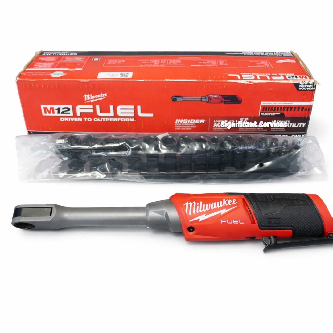 Milwaukee 3050-20 M12 FUEL 12V INSIDER Extended Reach Box Ratchet