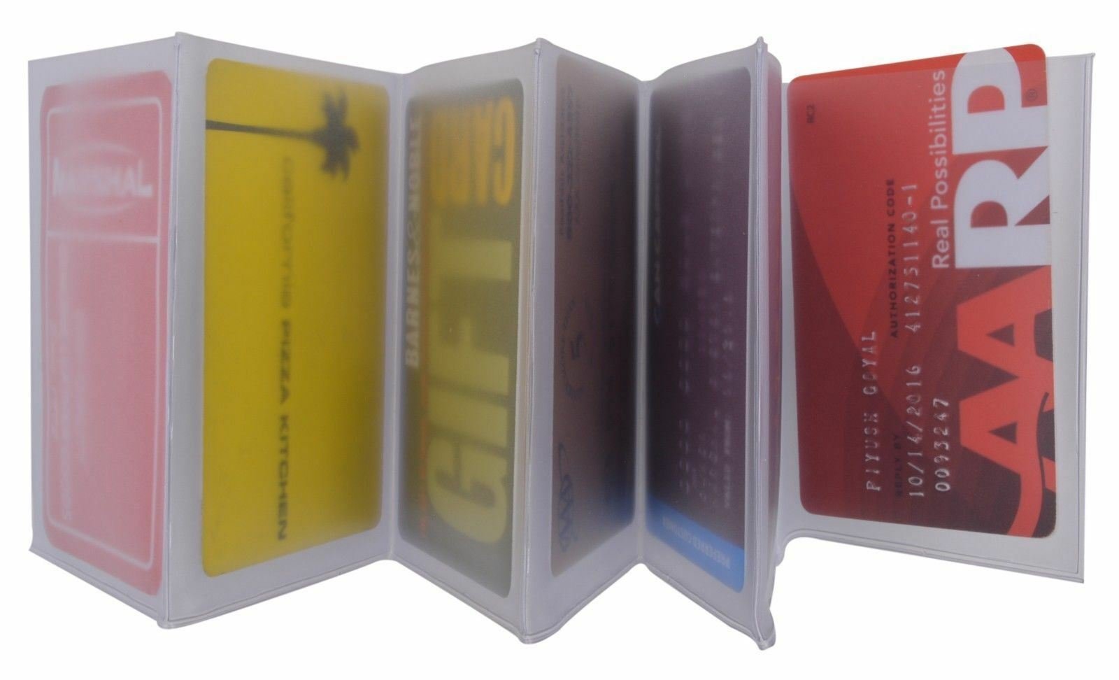 USA Made Wallet Inserts Set of 2 Accordion Style Card