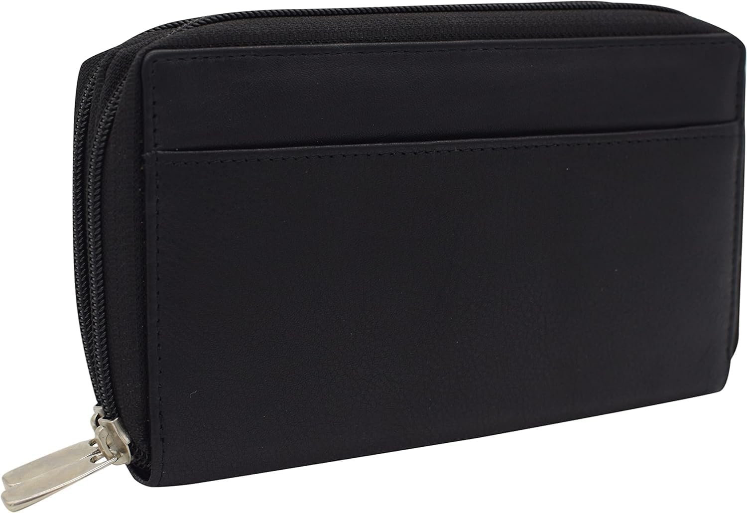 CAZORO RFID Blocking Genuine Leather Zip Around Large Wallet for Women Credit... - Picture 17 of 25