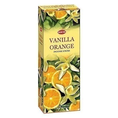 HEM Vanilla Orange 120 Incense Sticks