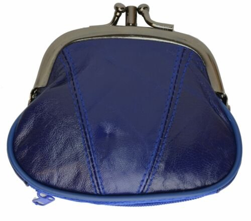 Coin Purse Double Frame with Zipper Pocket by Marshal - Picture 17 of 17