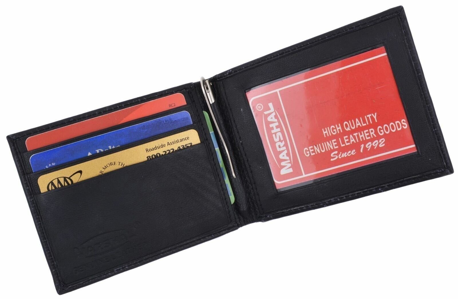 Money Clip Wallet Mens Wallets slim Front Pocket Card Holder Minimalist Mini Bif