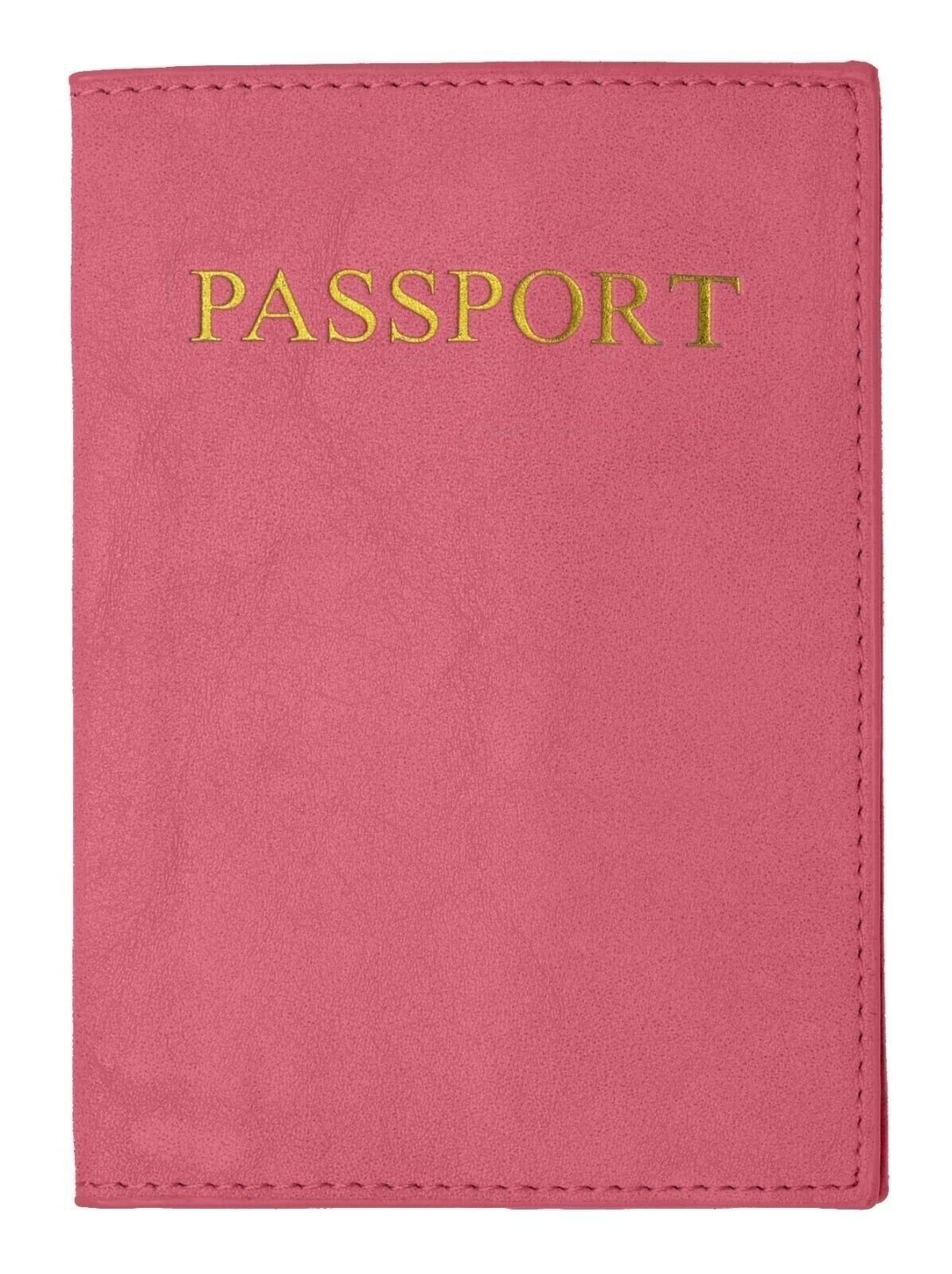 New PU Leather passport holder credit ATM card case ID International Passport