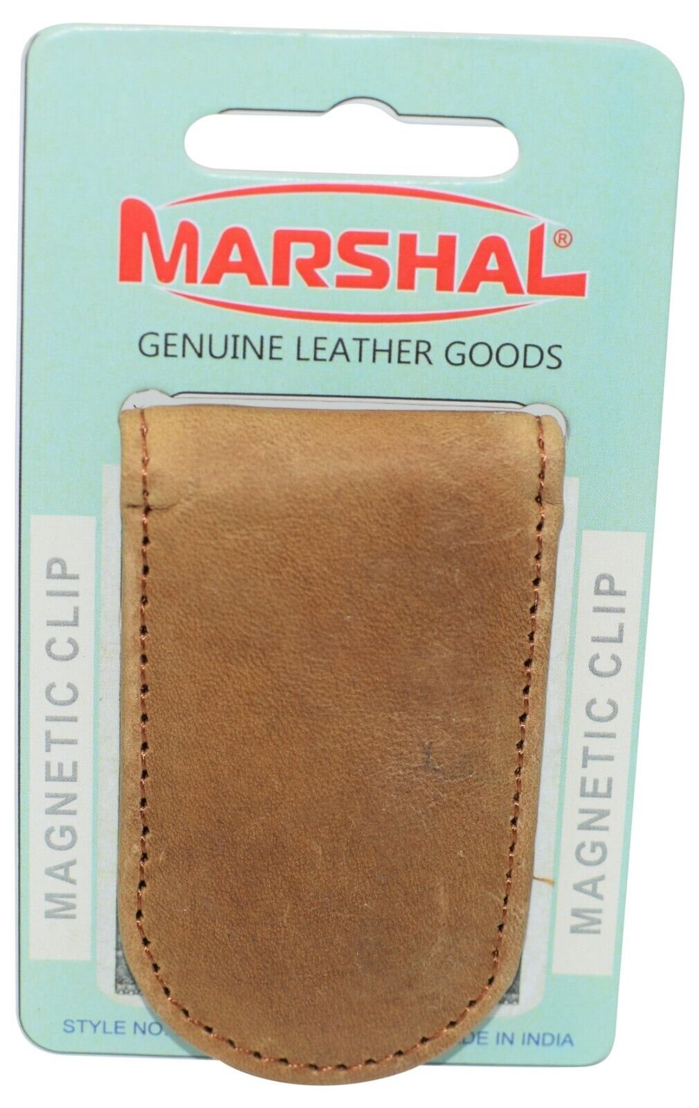  GE MARK Leather Money Clip - Strong Magnets Holds 30