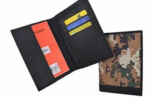 Passport Organizer Travel RFID Blocking Protector Credit Card Case Holder