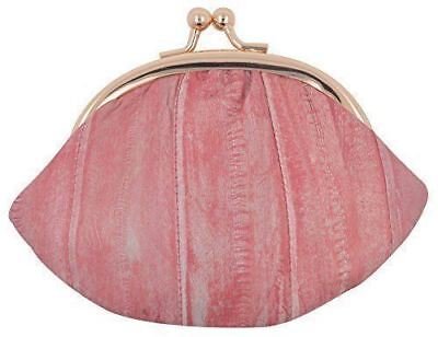 NEW WOMEN'S WATERPROOF EEL SKIN SMALL COIN CHANGE PURSE WALLET - Picture 10 of 11