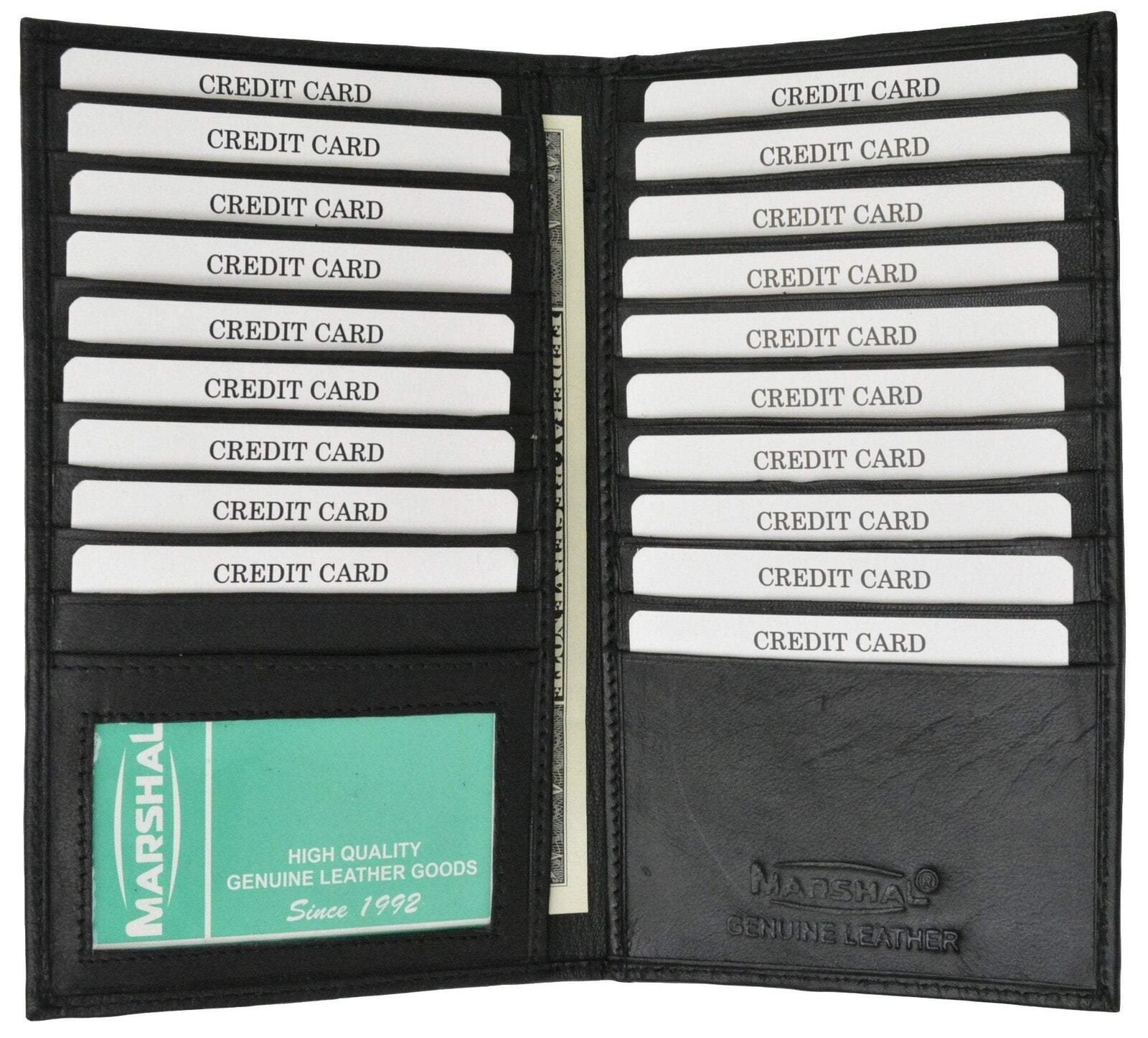 Premium Leather Bifold Credit Card ID Holder P 1529 (C)
