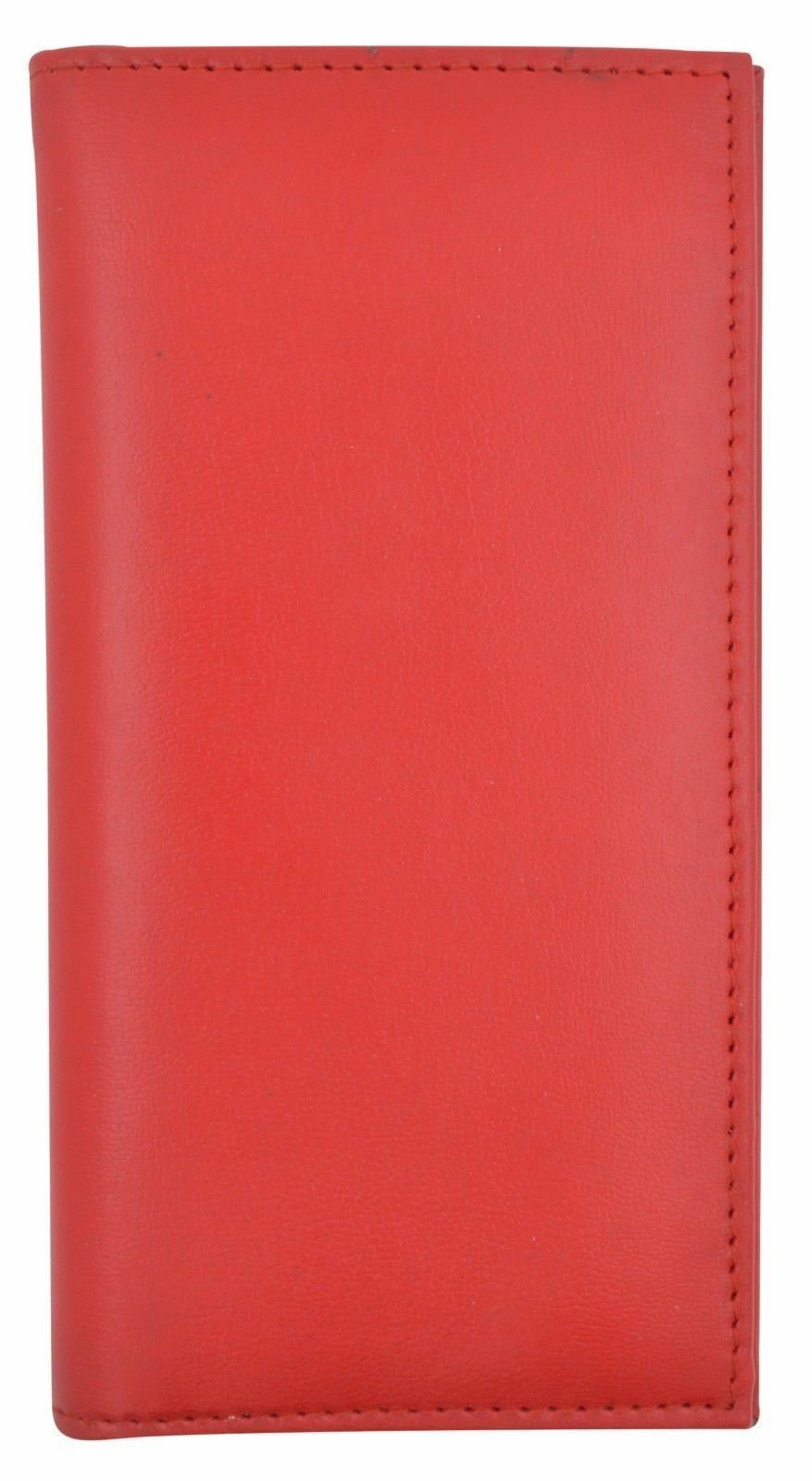 Basic Checkbook Cover RED NEW