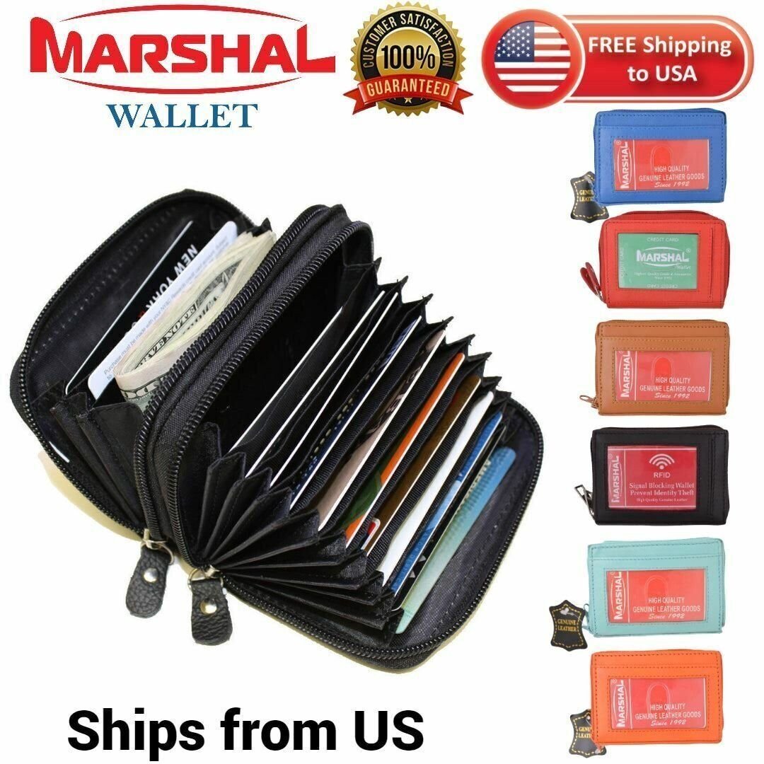 Wallets for women, rfid blocking women's wallet,credit card holder, genuine leat