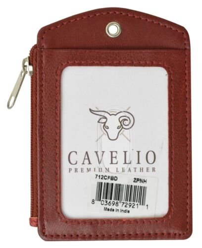 Cavelio Cuero Genuino Insignia/Tarjeta de Crédito y Cordón Selecciones - Imagen 5 de 14