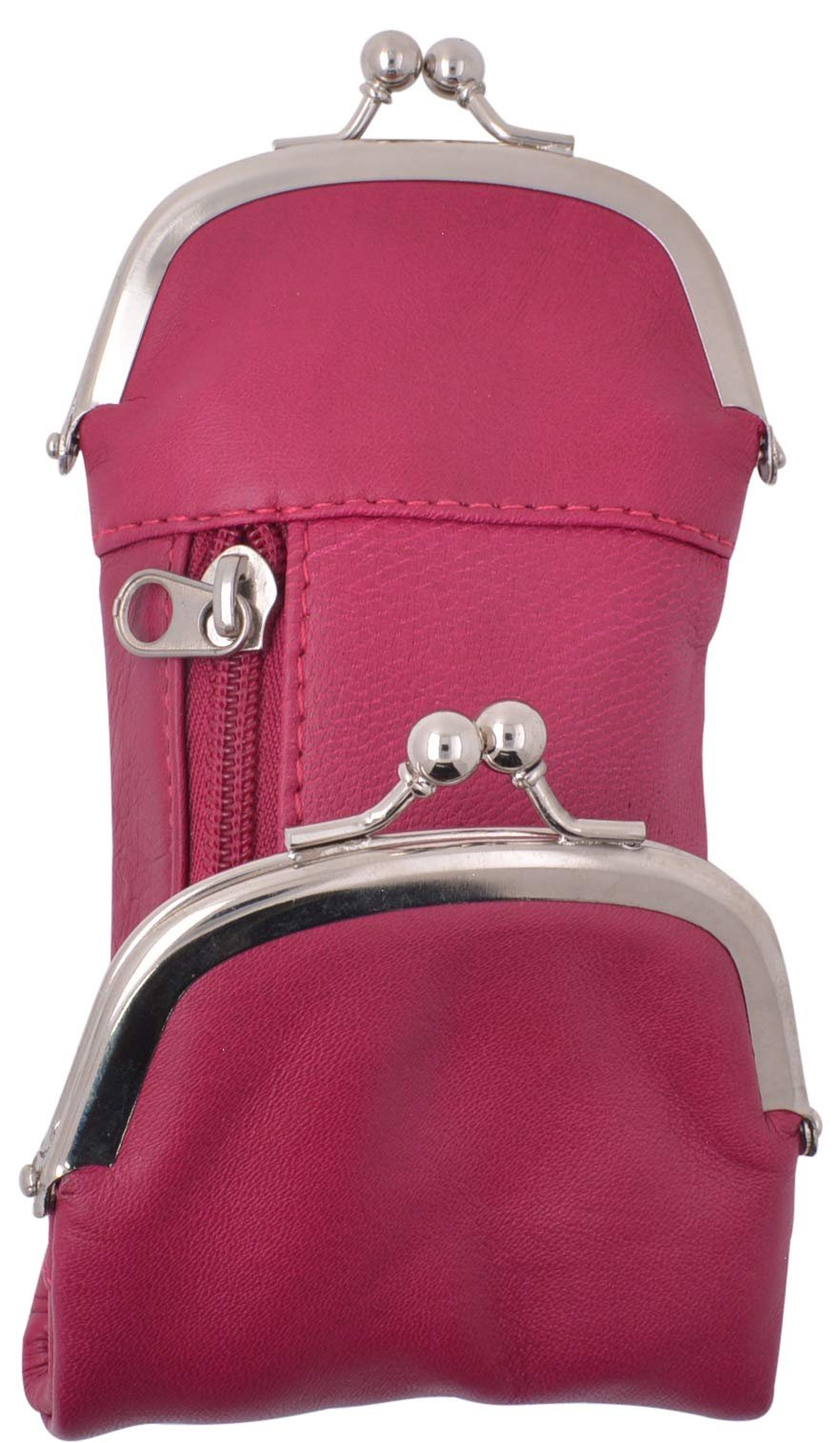 Case With Twist Clasp Light Pink