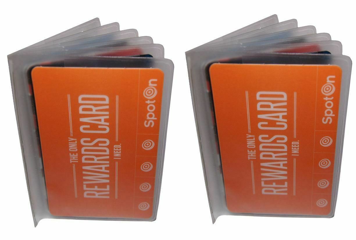 Plastic Credit Card Sleeves for Wallets Trifold Wallet Insert Holder 6 Pages
