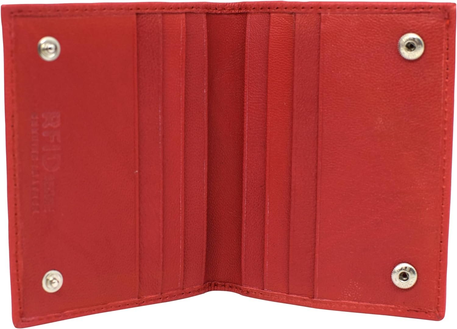 Magnetic Money Clip Wallet - Genuine Leather Bifold Credit Card ID Holder... - Picture 23 of 24