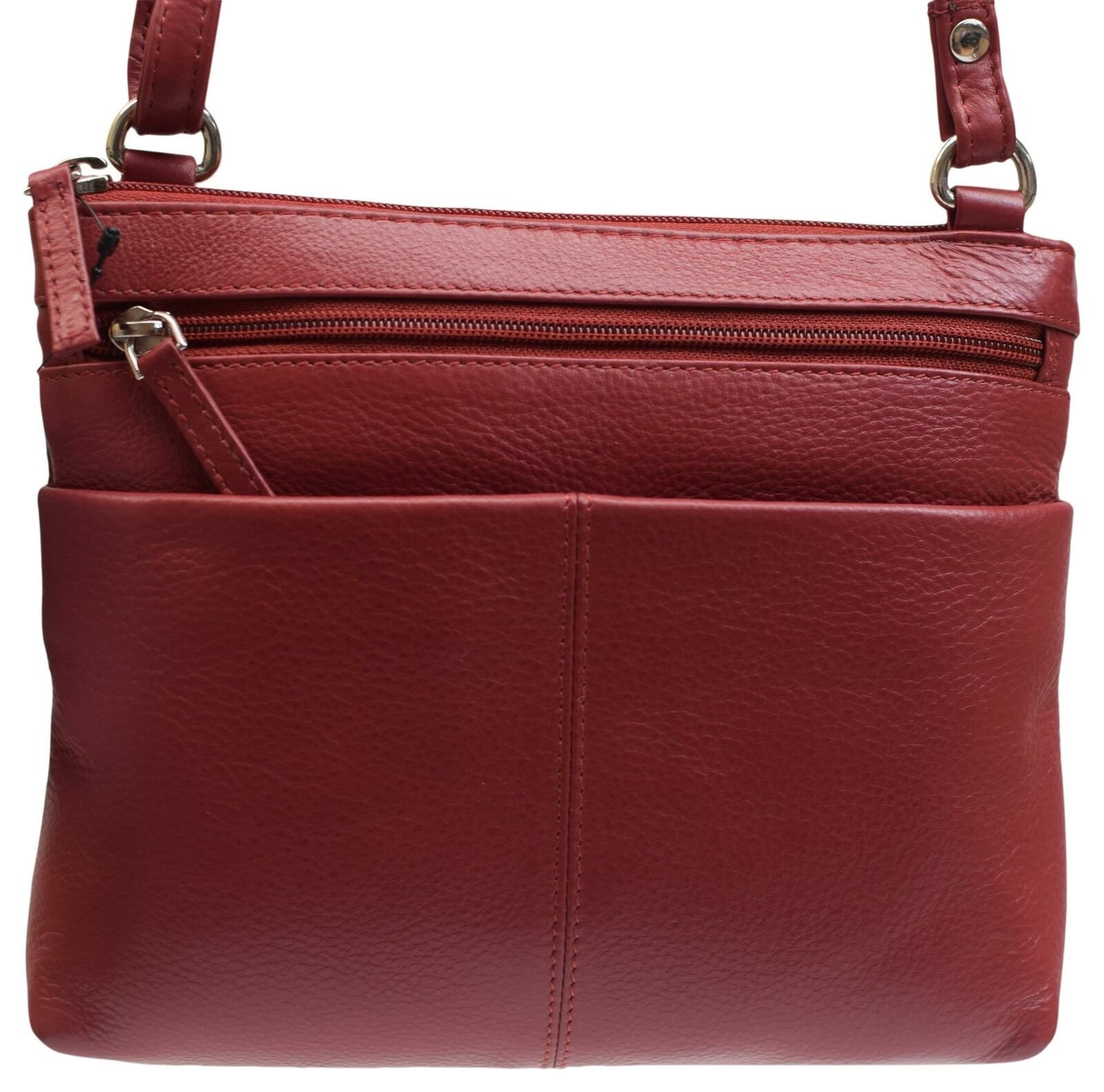 Swiss Marshall Womens Premium Leather Luxury Crossbody Shoulder Handbag Purse for Ladies