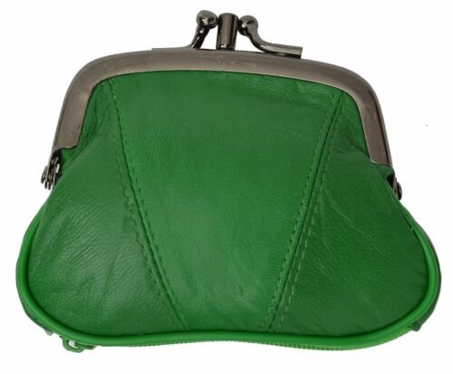 Coin Purse Double Frame with Zipper Pocket by Marshal - Picture 13 of 17