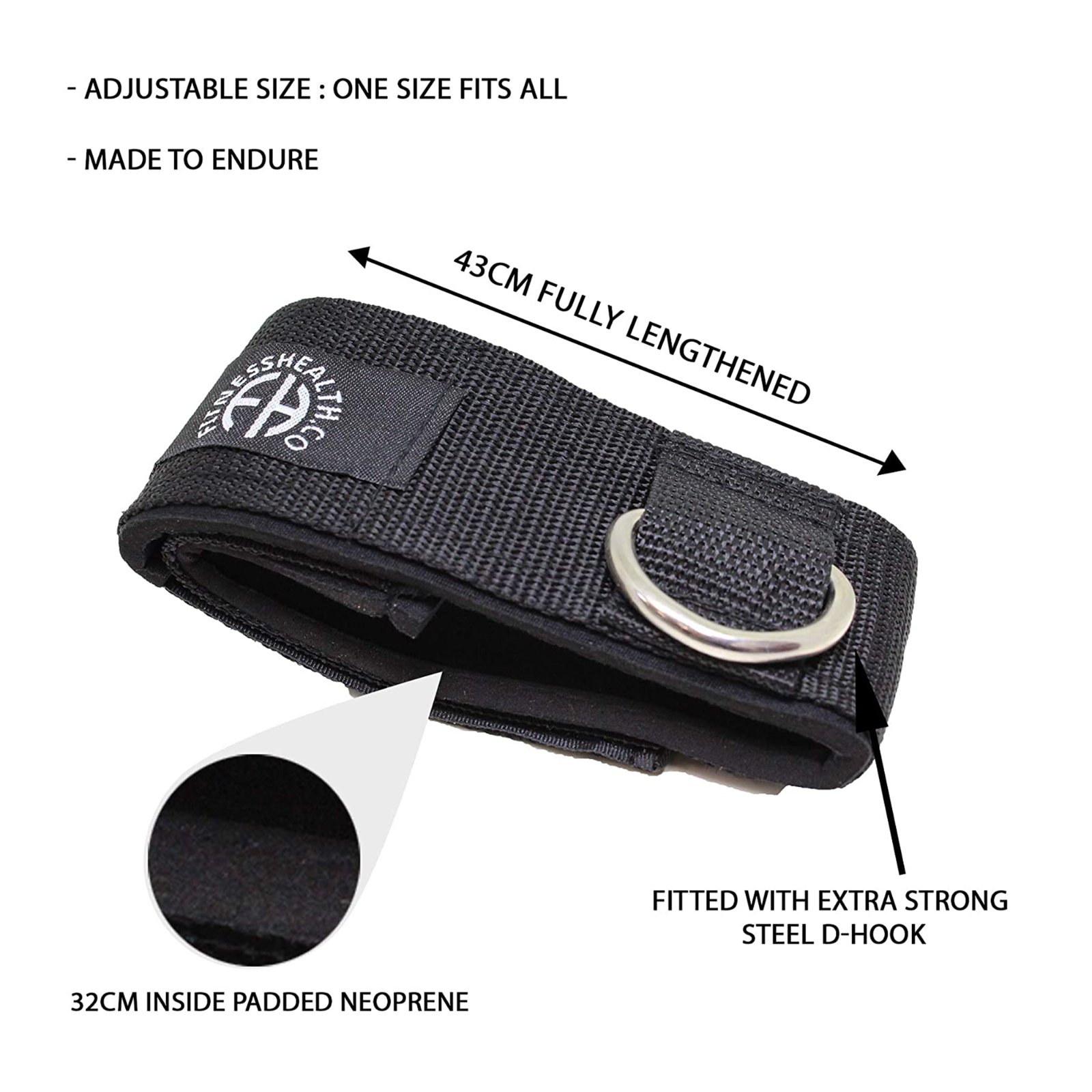 MULTI GYM CABLE MACHINE ATTACHMENT SINGLE/DOUBLE STIRRUP/SEATED ROW HANDLE GRIP - Picture 38 of 72