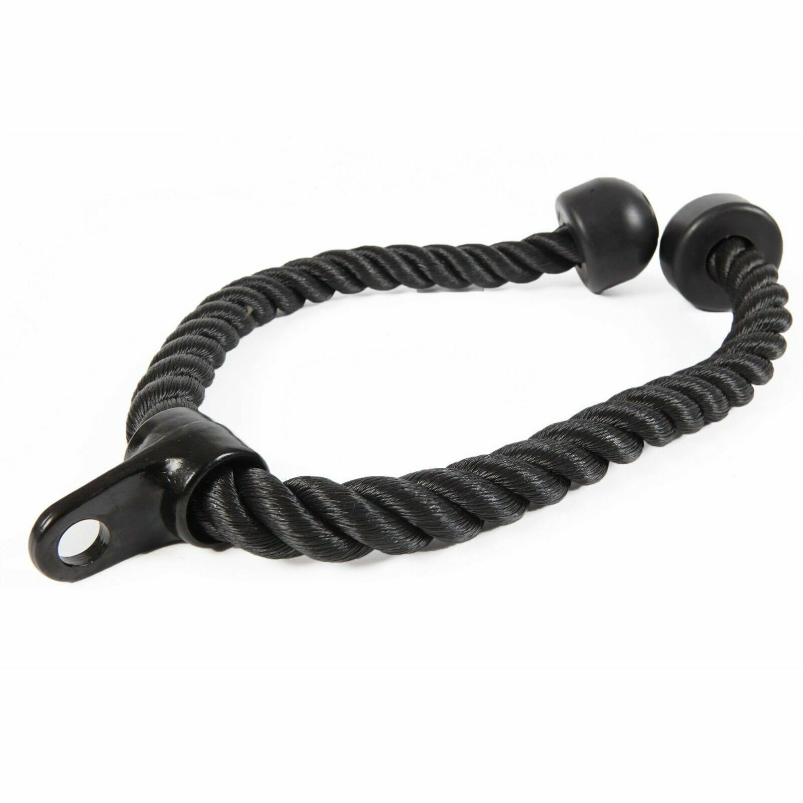 MULTI GYM CABLE MACHINE ATTACHMENT SINGLE/DOUBLE STIRRUP/SEATED ROW HANDLE GRIP - Picture 35 of 72