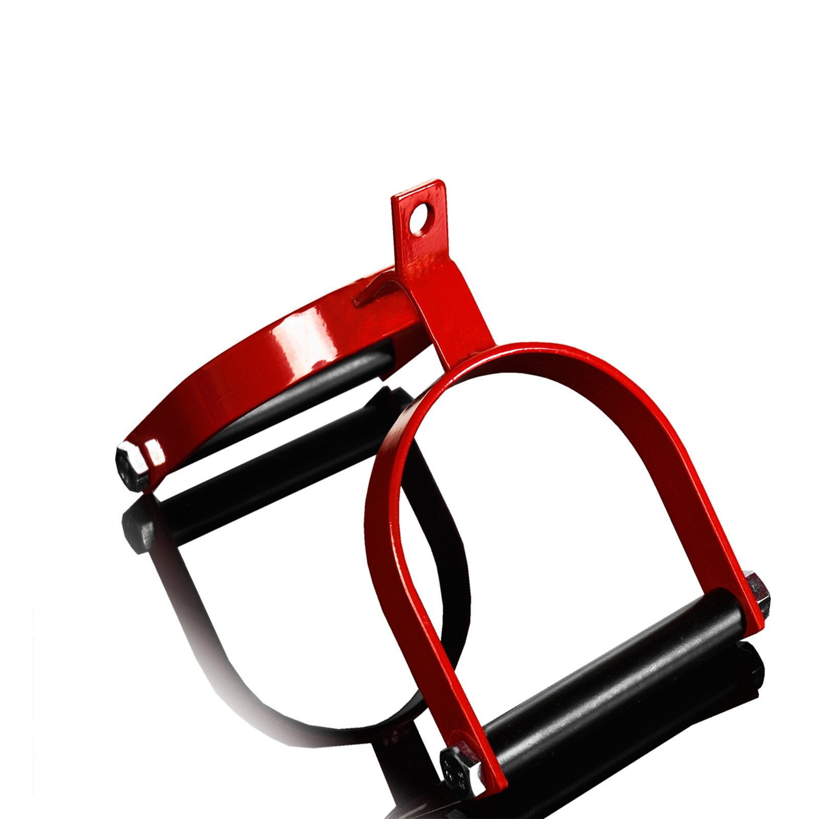 MULTI GYM CABLE MACHINE ATTACHMENT SINGLE/DOUBLE STIRRUP/SEATED ROW HANDLE GRIP - Picture 58 of 72