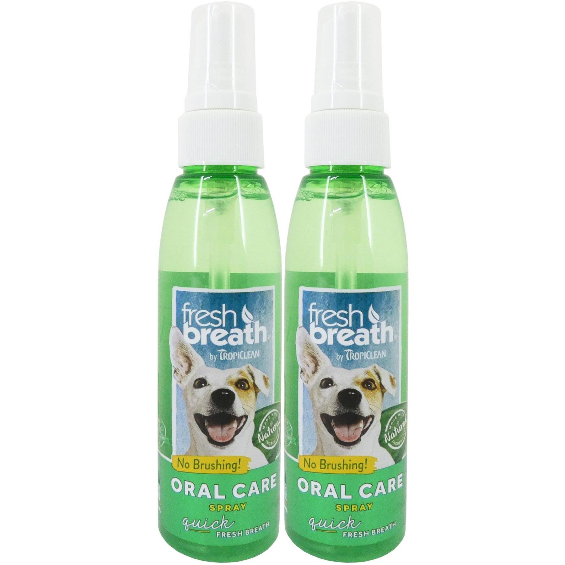 Fresh breath clearance oral care spray